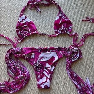 Rare Mikoh x VS Pink Bikini Set